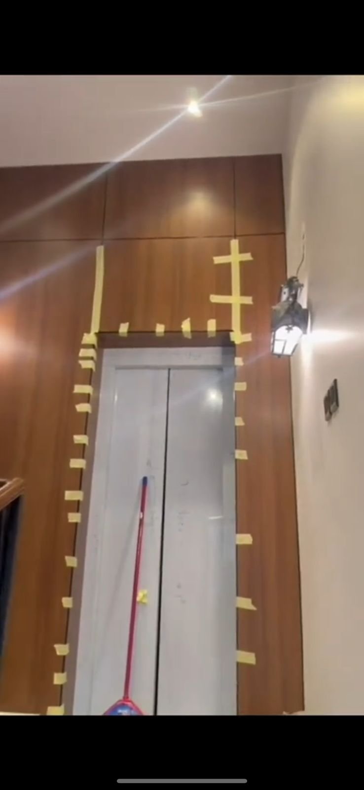 ديكور مصعد فاخر جبس بورد كلاسيكي